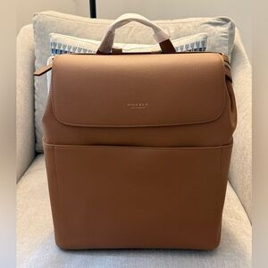 Mina Baie Kinney Vegan Leather Backpack Diaper Bag Terra NEW WITH TAGS
